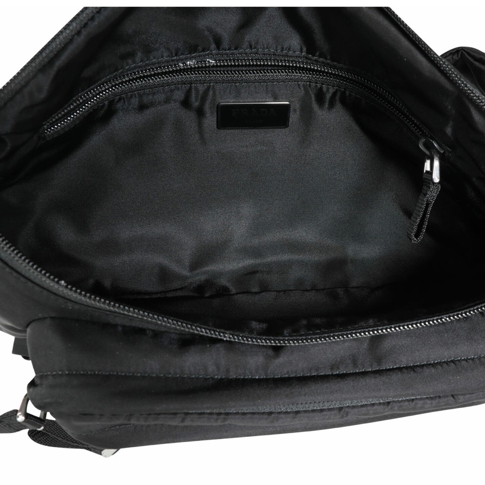 Prada Black Tessuto Nylon Marsupio Belt Bag Fanny pack - Picture 5 of 6